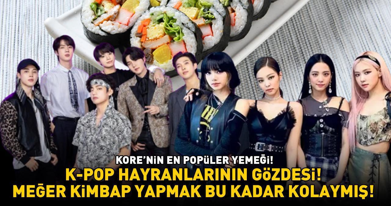 K – Pop Hayranları Buraya! Kore'nin En Ünlü Yemeği Kimbap Tarifi ve Püf Noktaları! 'Meğer Bu Kadar Kolaymış'