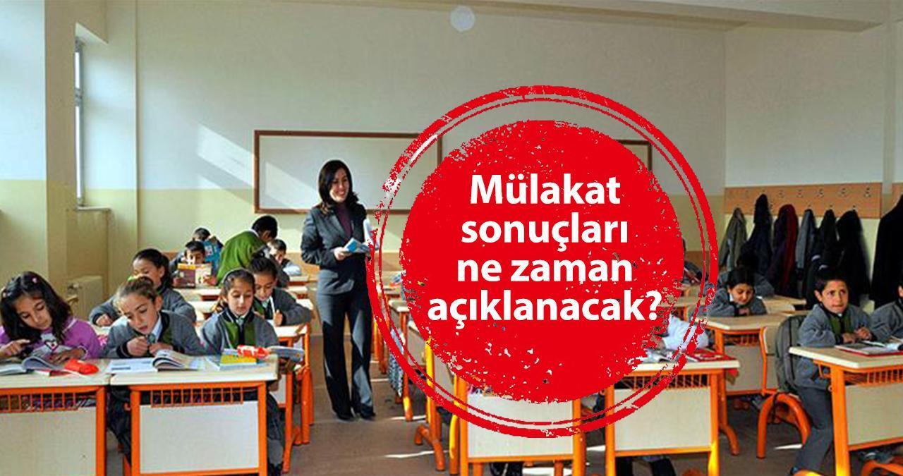 Sözleşmeli öğretmenlik mülakat sonuçları 2024 ne zaman açıklanacak? İşte son durum!