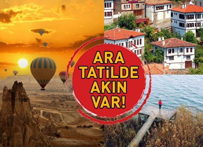 Kapadokya, Sapanca, Abant, Trabzon, Rize, Safranbolu! Rota Şimdiden Oluşturuldu! 9 Gün Boyunca Akın Edecekler