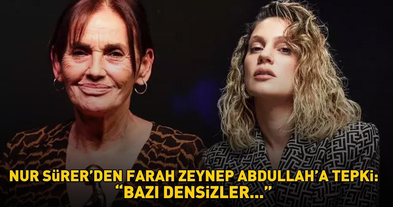 Nur Sürer'den Farah Zeynep Abdullah'a 'Yılmaz Güney' tepkisi: ‘BAZI DENSİZLER…'