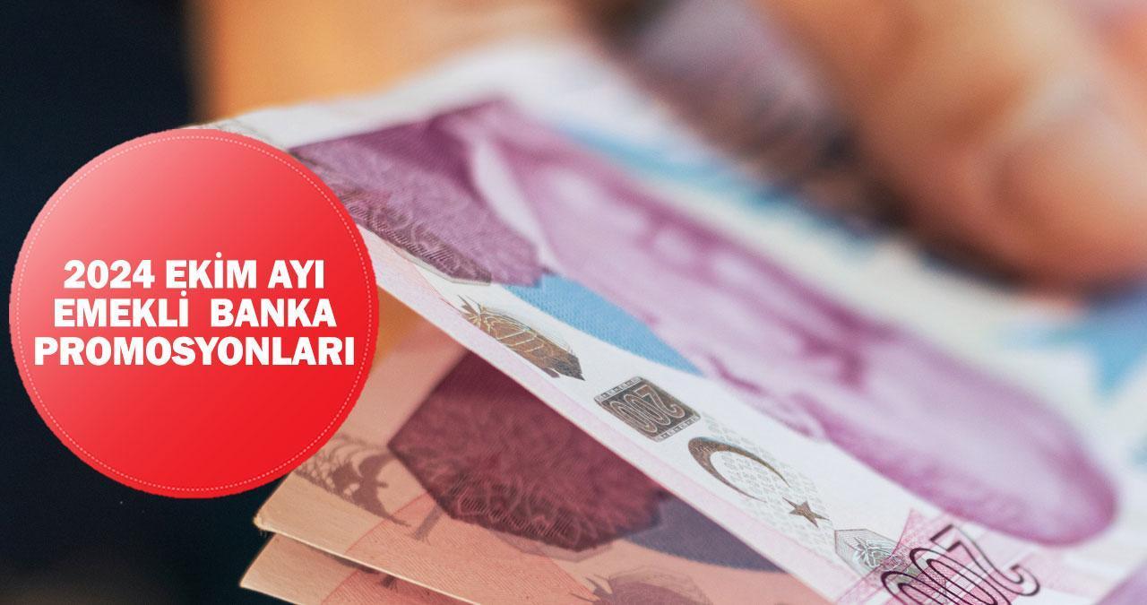 EKİM AYI EMEKLİ BANKA PROMOSYONLARI 2024: En yüksek promosyonu hangi banka veriyor?