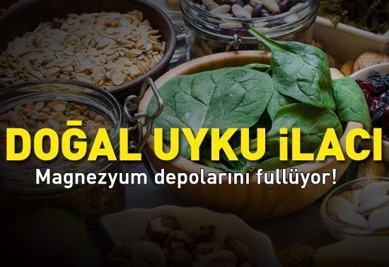 Magnezyum depolarını fullüyor! Sakinleştiriyor, kasları gevşetiyor, mışıl mışıl uyutuyor... Bu besinler adeta 'Doğal uyku ilacı'