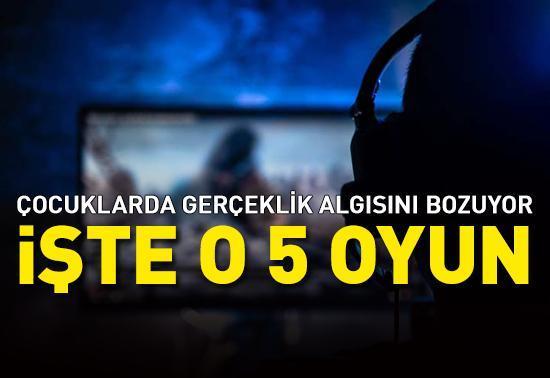 13 yaş altı çocukların kesinlikle oynamaması gereken 5 oyun! Uzmanlar uyardı: Gerçeklik algısını bozuyor