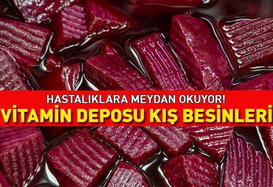 VİTAMİN DEPOSU KIŞ BESİNLERİ! Kilo aldırmıyor, gribe, nezleye, soğuk algınlığına meydan okuyor... Kışın beslenmenin 7 altın kuralı