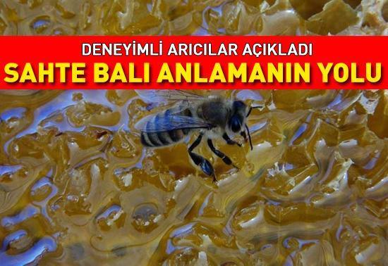 Deneyimli arıcılar açıkladı! İŞTE SAHTE BALI ANLAMANIN YOLU... Sahte ve gerçek bal nasıl ayırt edilir?