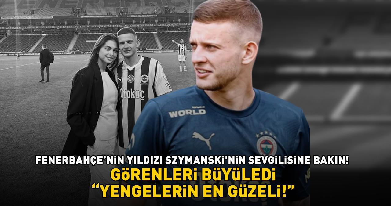 Fenerbahçe - Manchester United maçı öncesi gündem oldu! Sebastian Szymanski'nin sevgilisine bakın! 'YENGELERİN EN GÜZELİ!'