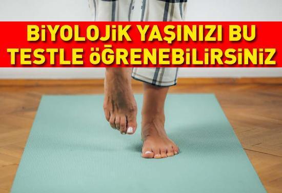 Biyolojik yaşınızı bu yöntemle öğrenebilirsiniz! 'Tak ayakla yaş ölçümü nasıl yapılır?