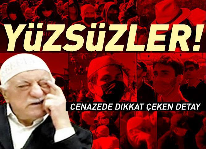 SON DAKİKA HABERİ || FETÖ elebaşı Fetullah Gülen'in cenaze töreninde dikkat çeken detay!