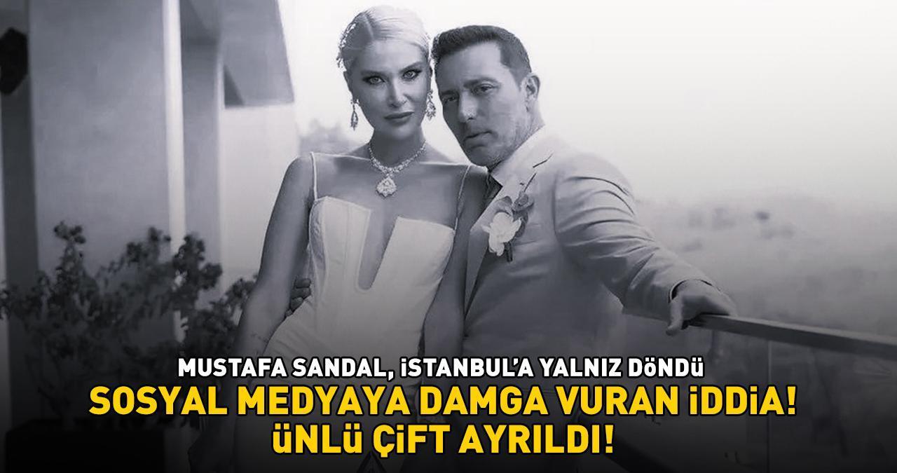 ŞOKE EDEN İDDİA! Mustafa Sandal ve Melis Sütşurup ayrıldı