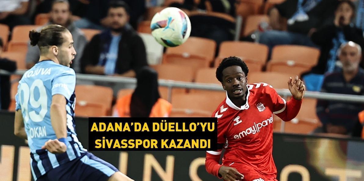 Süper Lig’de hafta müthiş maçla başladı! Adana Demirspor – Sivasspor