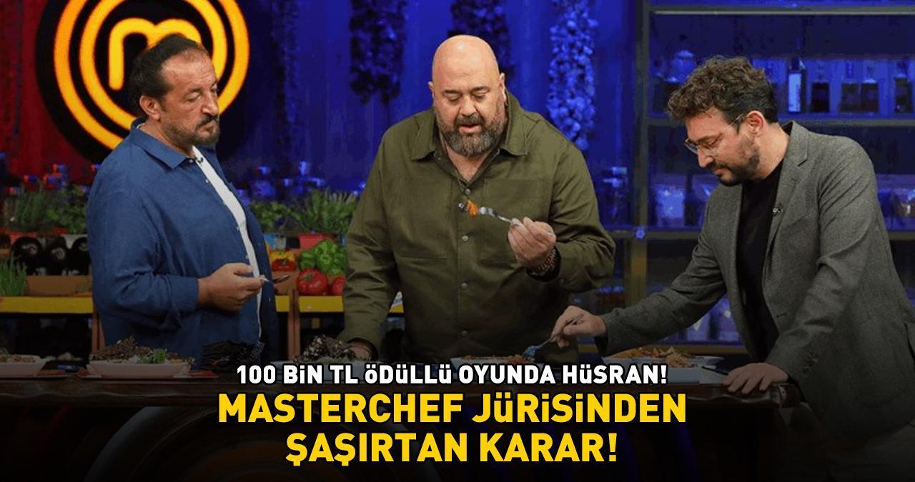 MasterChef'te 100 bin TL ödüllü oyunda hüsran! Şeflerin kararı bakın ne oldu...