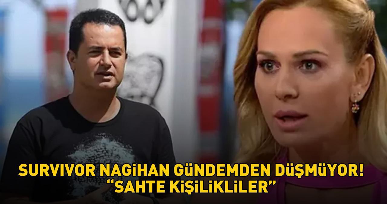 Acun Ilıcalı diskalifiye etmek istemişti! Aşk hayatıyla gündem olan Survivor Nagihan'dan sitem: 'Kimse için üzülmeye değmez'