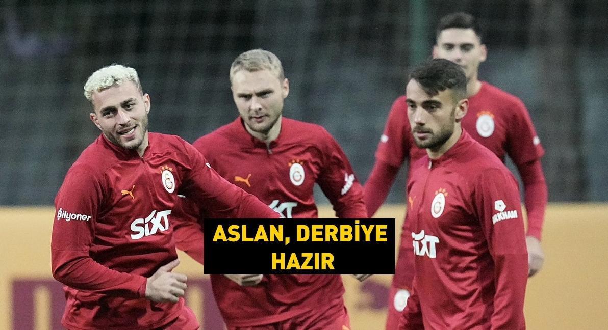 Galatasaray, Beşiktaş derbisine hazır