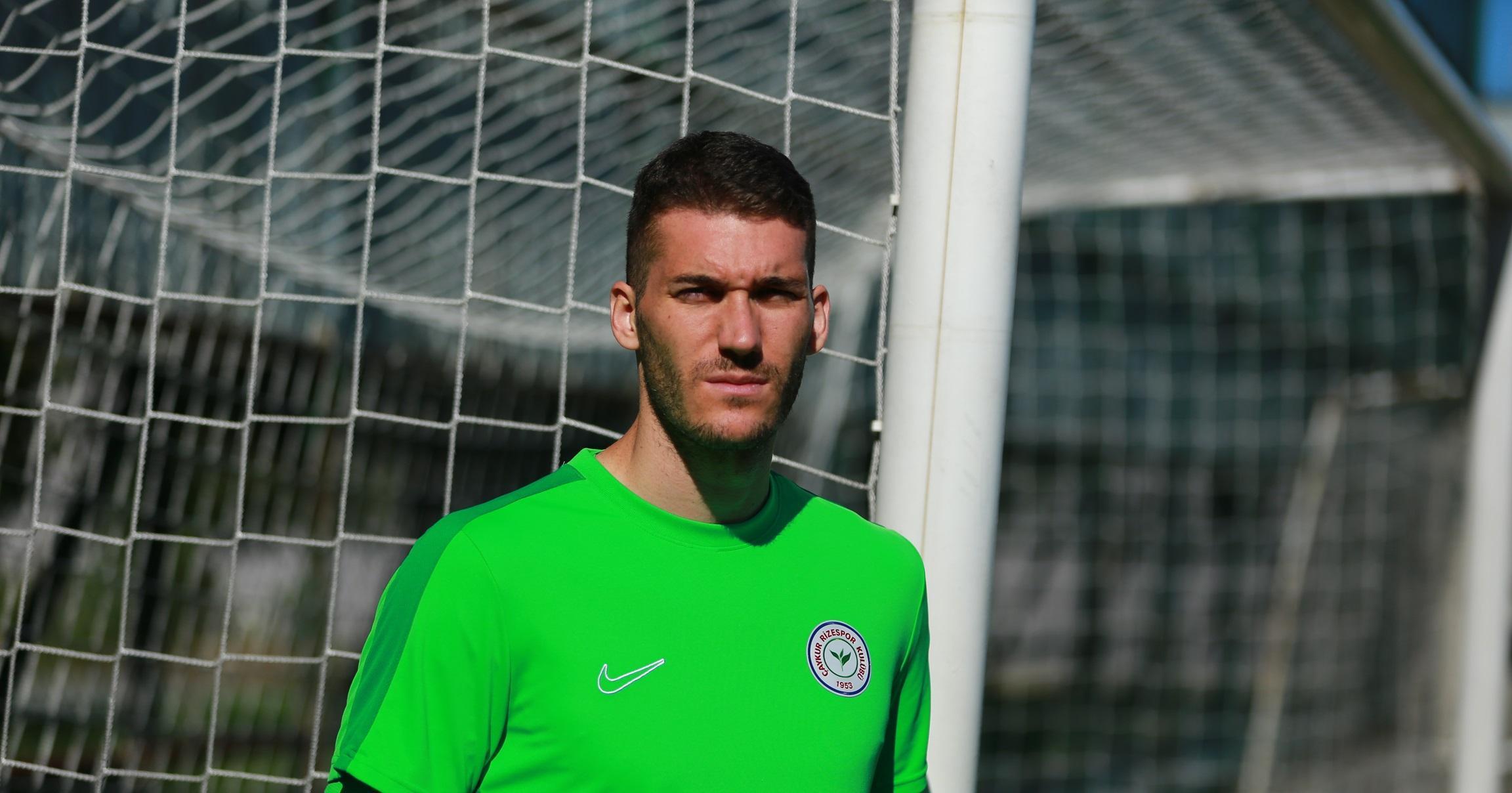 Ç. Rizespor'un Hırvat kalecisi Ivo Grbic galibiyetin önemini vurguladı