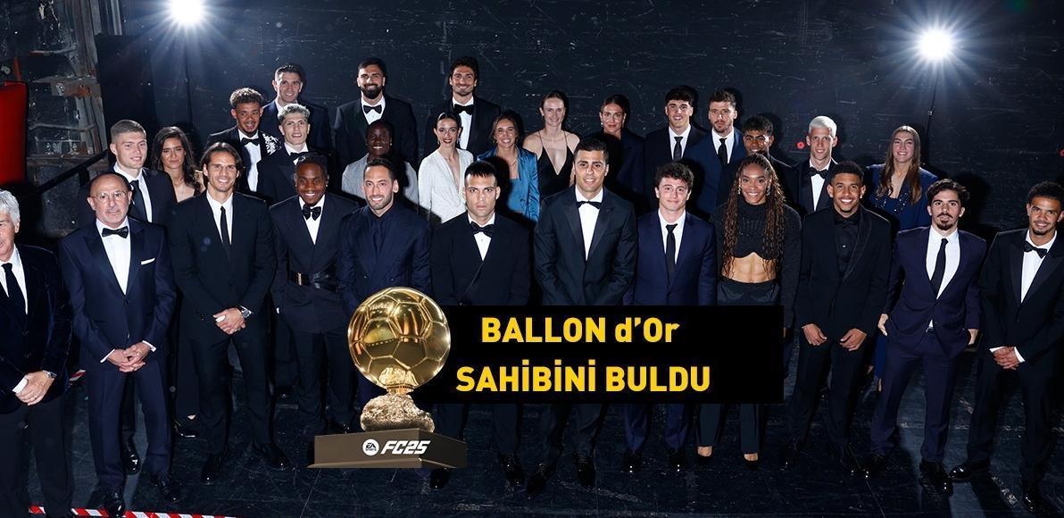 Ballon d'Or sahibini buldu! Rodri ilk kez…