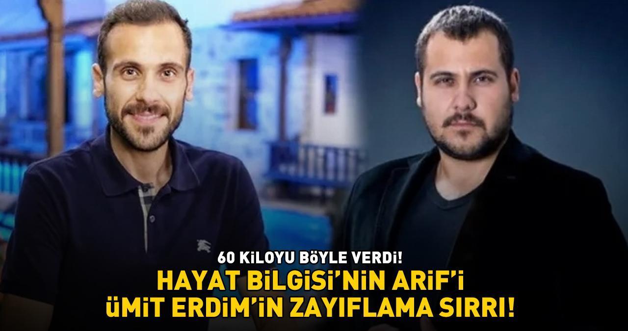 Survivor'da da yarışmıştı! Hayat Bilgisi'nin Arif'i Ümit Erdim'in zayıflama sırrı ortaya çıktı, 60 kiloyu böyle verdi!