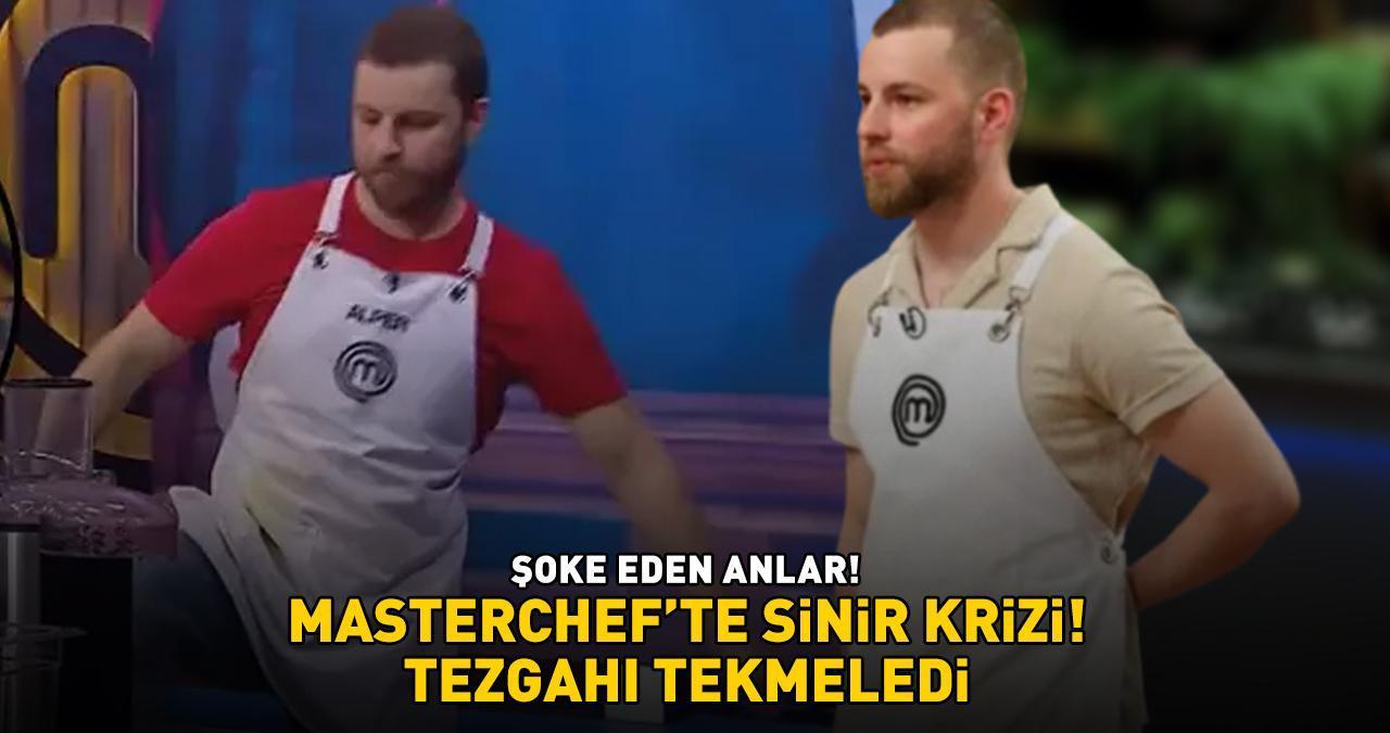 MasterChef'te 1. eleme adayı belli oldu, sırada 2. isim var! SİNİR KRİZİ GEÇİRDİ, TEZGAHI TEKMELEDİ