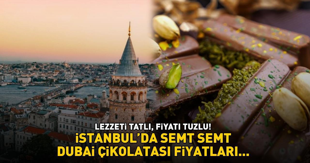 LEZZETİ TATLI, FİYATI TUZLU: DUBAİ ÇİKOLATASI! Uğruna Metrelerce Kuyruğa Giriliyor! İşte İstanbul’da İlçe İlçe Dubai Çikolatası Fiyatları...