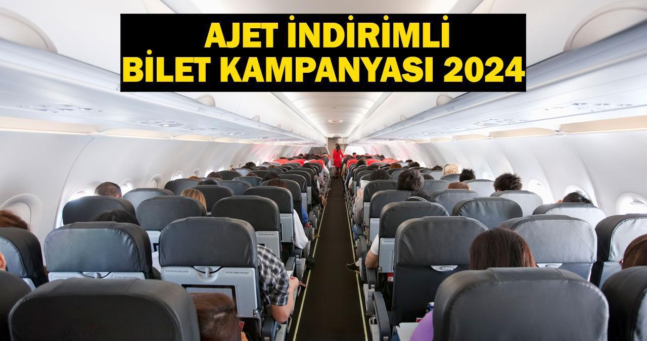 AJet indirimli bilet kampanyası tarihleri ve fiyatı 2024! AJet kampanyası hangi uçuşlarda geçerli?