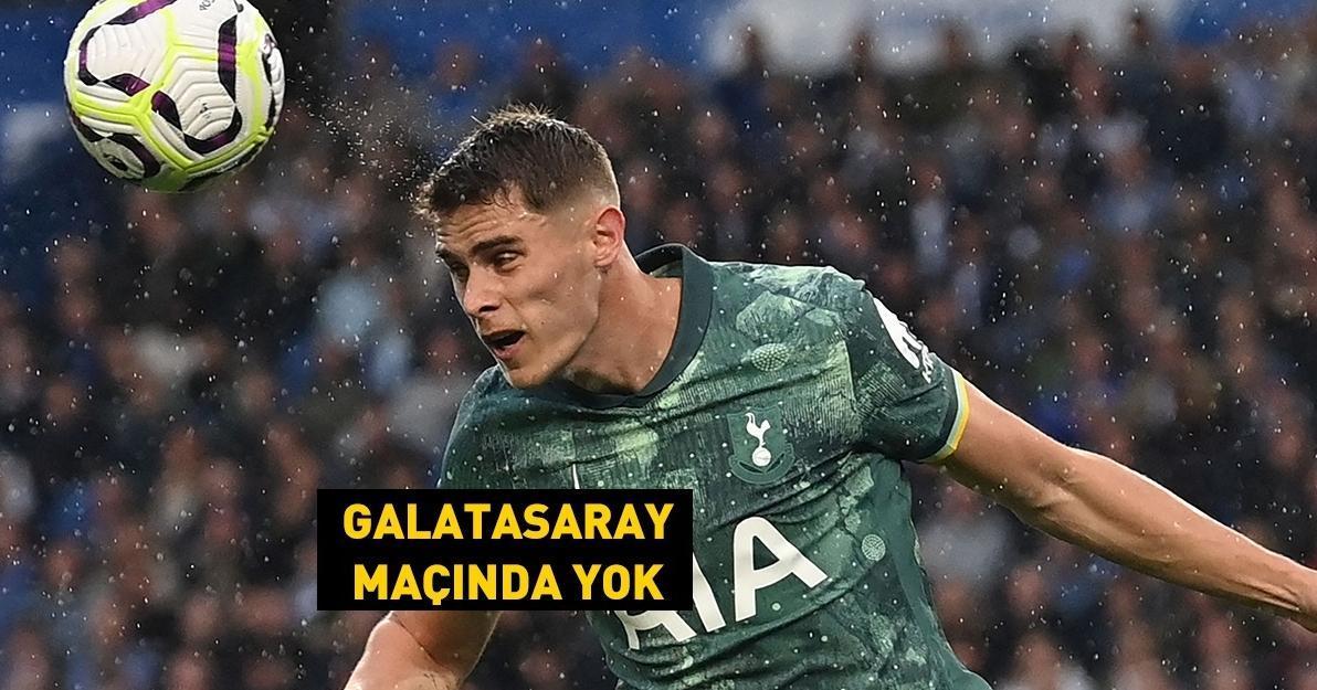 Tottenham’a Galatasaray maçı öncesi sakatlık şoku