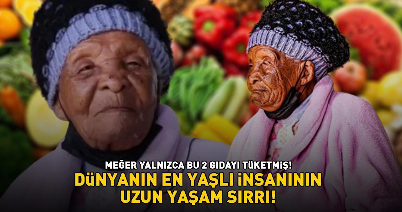 UZUN YAŞAMIN SIRRI BAKIN NEYMİŞ! Dünyanın en yaşlı insanı bu rutinle 128 yıl yaşadı! 'Meğer yalnızca o 2 gıdayı tüketmiş'