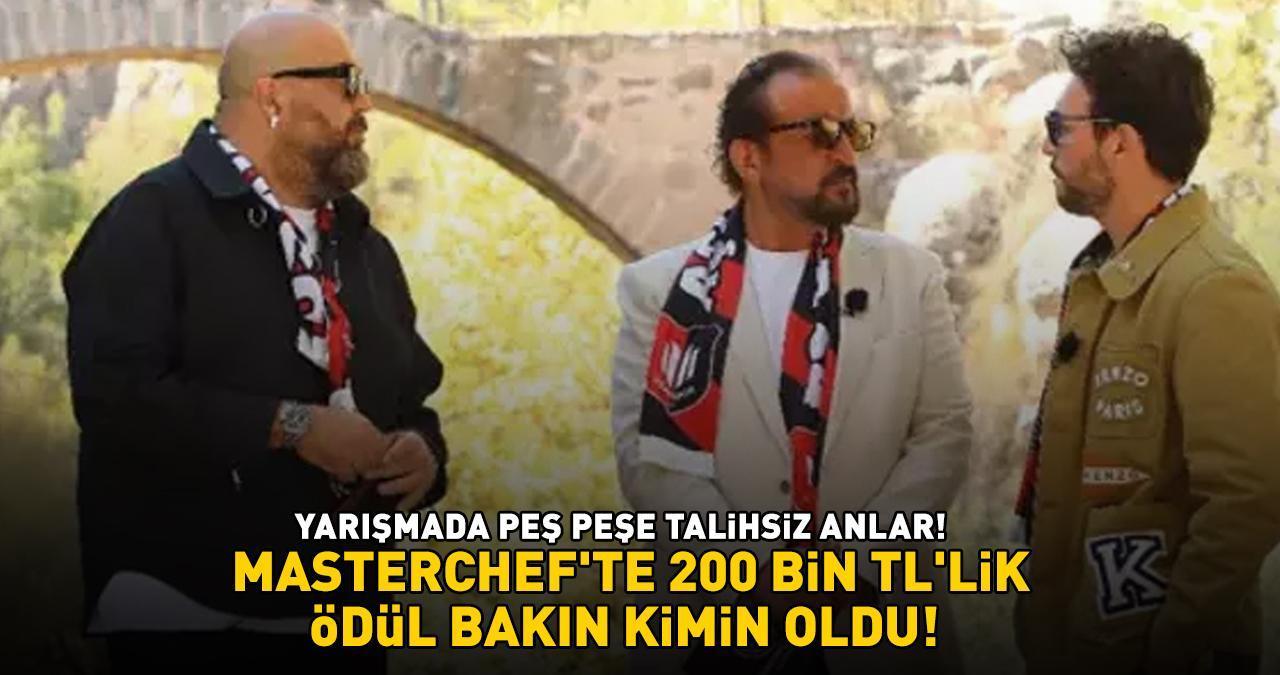 MASTERCHEF'TE 200 BİN TL'LİK ÖDÜL BAKIN KİMİN OLDU! Yarışmada panik dolu anlar: Önce Nigar, sonra Beyza...