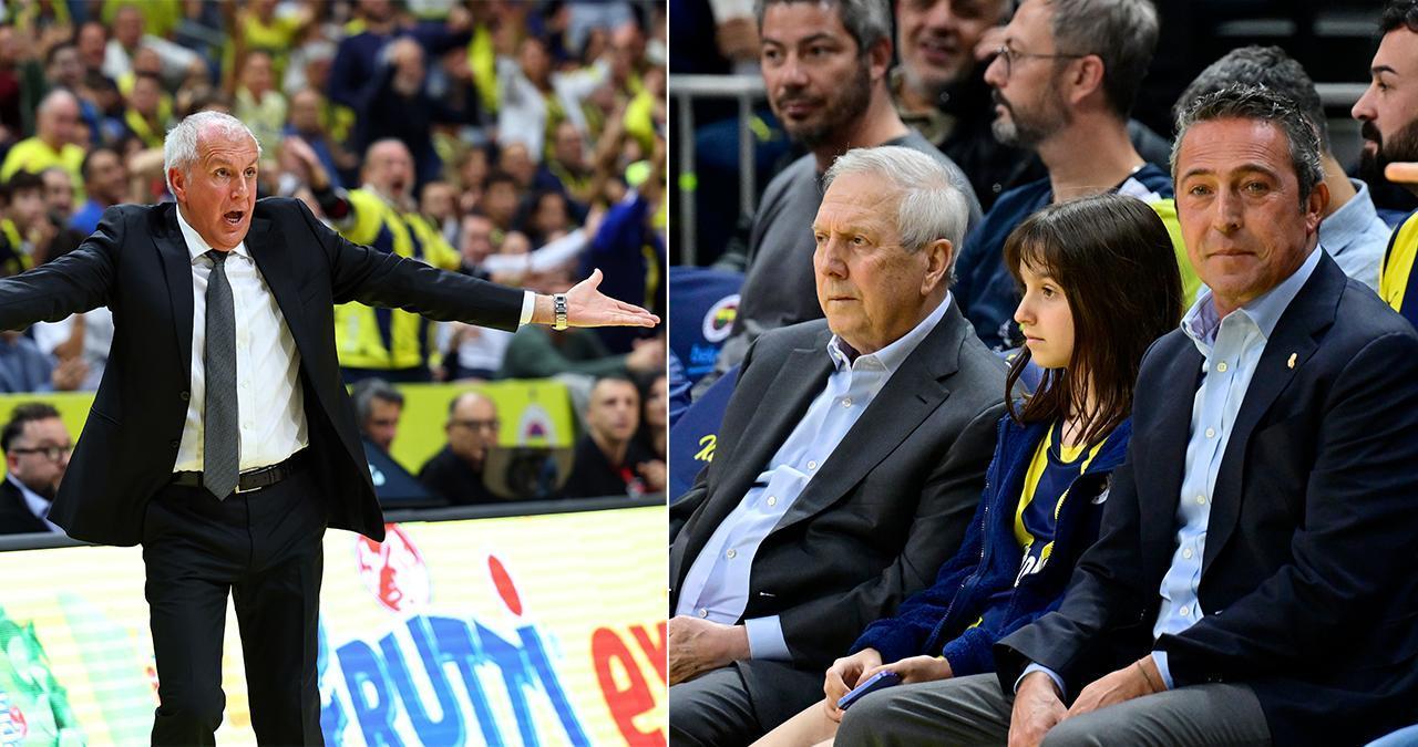 Zeljko Obradovic'ten Fenerbahçe Beko maçı sonrası Aziz Yıldırım açıklaması!