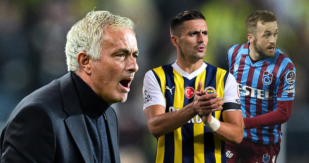 Jose Mourinho'nun Trabzonspor maçı planı belli oldu! Portekizli hoca iki isme özel önlem alacak...