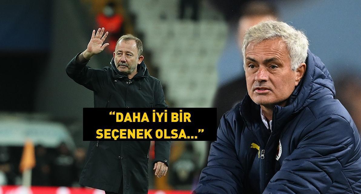 Sergen Yalçın’dan Jose Mourinho’ya cevap