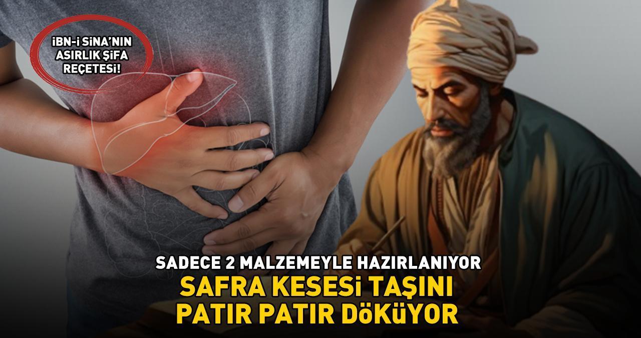 İbn-i Sina'nın asırlık şifa reçetesi! Safra kesesi taşını patır patır döküyor! 'SADECE 2 MALZEMEYLE HAZIRLANIYOR'