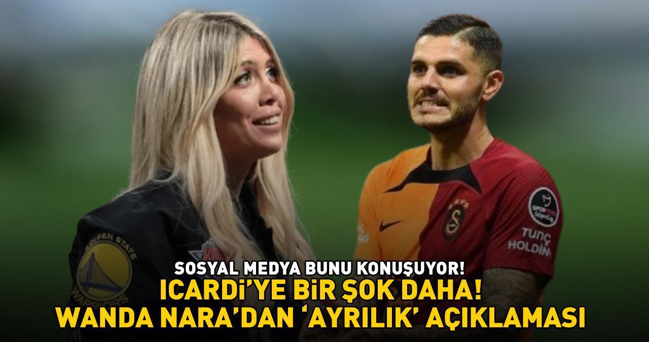 SON DAKİKA: GALATASARAY'IN YILDIZI ICARDİ'YE BİR ŞOK DAHA! Canlı yayında sevgilisi L-Gante ile öpüşen Wanda Nara'dan ayrılık açıklaması