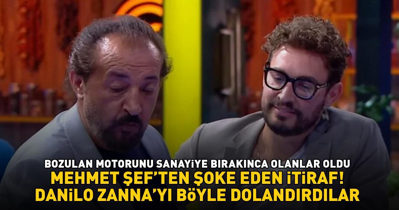 MasterChef Mehmet Yalçınkaya'dan Şoke Eden İtiraf! DANİLO ZANNA'YI BÖYLE DOLANDIRDILAR