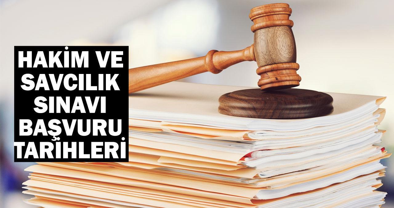 Hakim ve savcı yardımcısı alımı sınavı başvuru tarihleri 2024: Adalet Bakanlığı sınav başvurusu ne zaman?