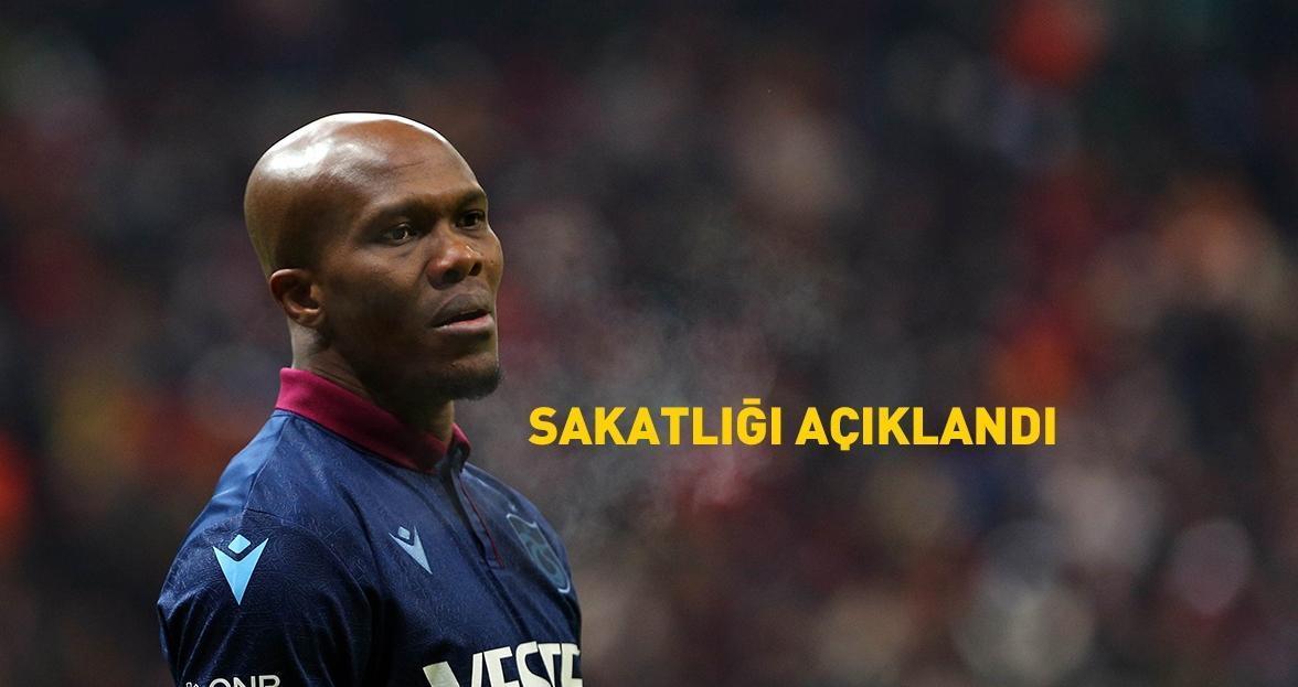 Trabzonspor’da Anthony Nwakaeme şoku