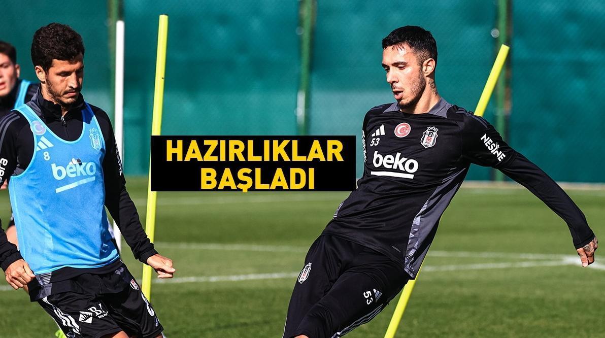 Beşiktaş’ta Başakşehir mesaisi başladı