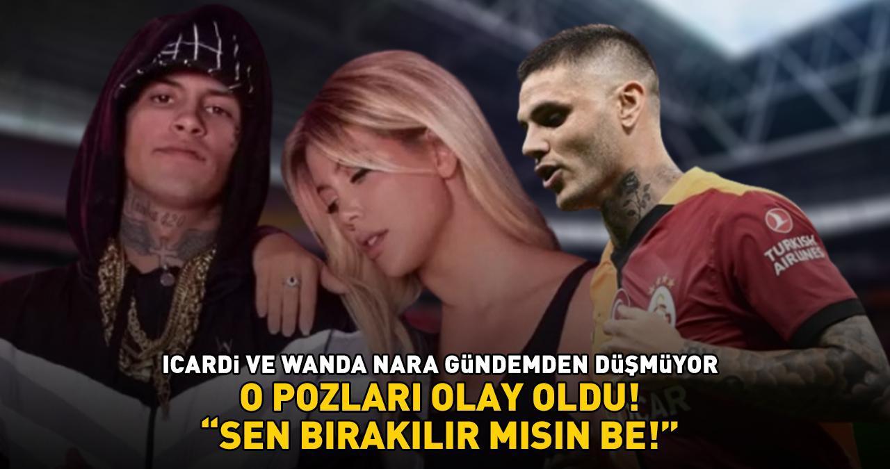 Galatasaray - Tottenham maçı öncesi gündem oldu! Wanda Nara'nın terk ettiği Icardi'den olay poz! 'SEN BIRAKILIR MISIN BE!'