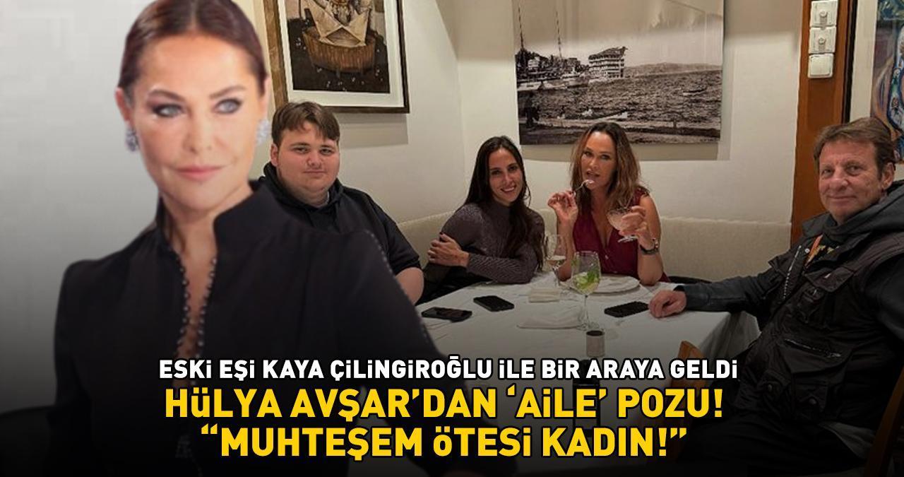 Hülya Avşar, eski eşi Kaya Çilingiroğlu ile bir araya geldi! Gören bir daha baktı: 'MUHTEŞEM ÖTESİ KADIN!'