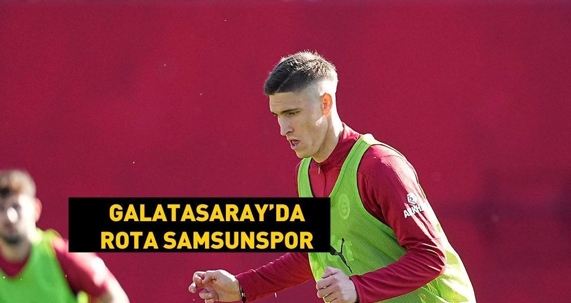 Galatasaray’da Samsunspor mesaisi başladı