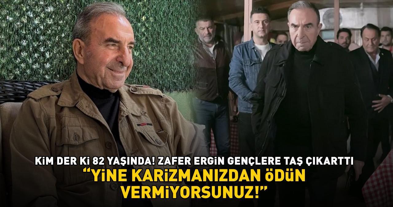 Kim der ki 82 yaşında! Arka Sokaklar'ın Rıza Baba'sı Zafer Ergin gençlere taş çıkarttı: 'YİNE KARİZMANIZDAN ÖDÜN VERMİYORSUNUZ'