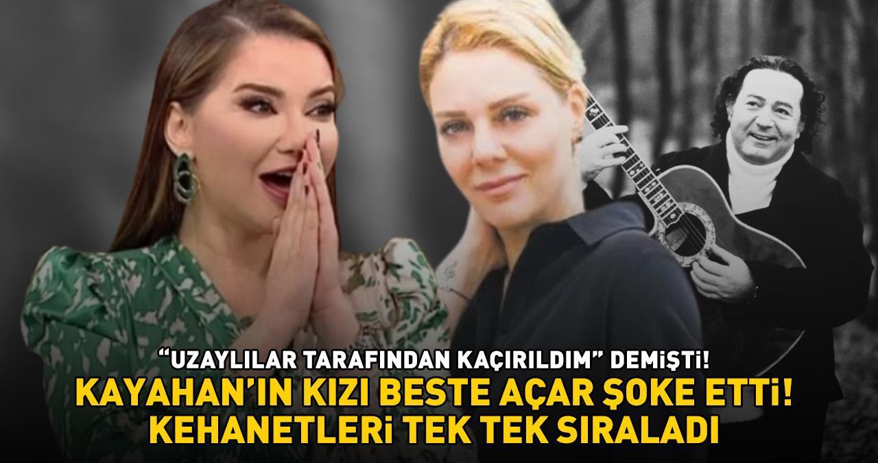 Kayahan'ın kızı Beste Açar'dan Esra Ezmeci'yi bile şoke eden sözler! KEHANETLERİ TEK TEK SIRALADI!