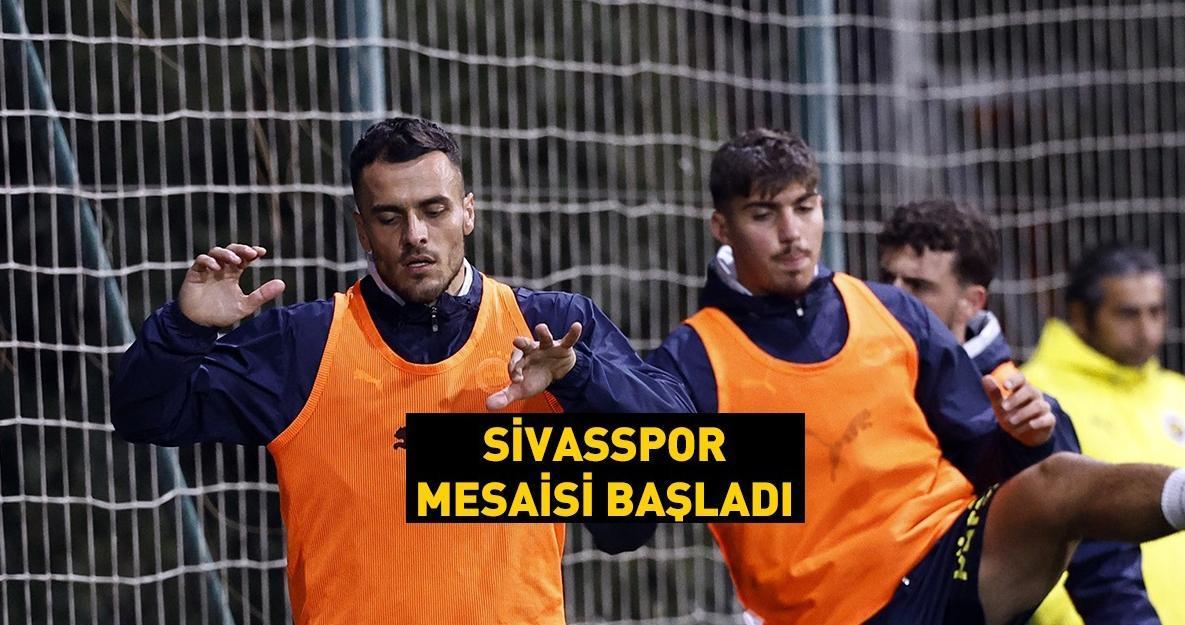 Fenerbahçe’de gözler Sivasspor maçına çevrildi