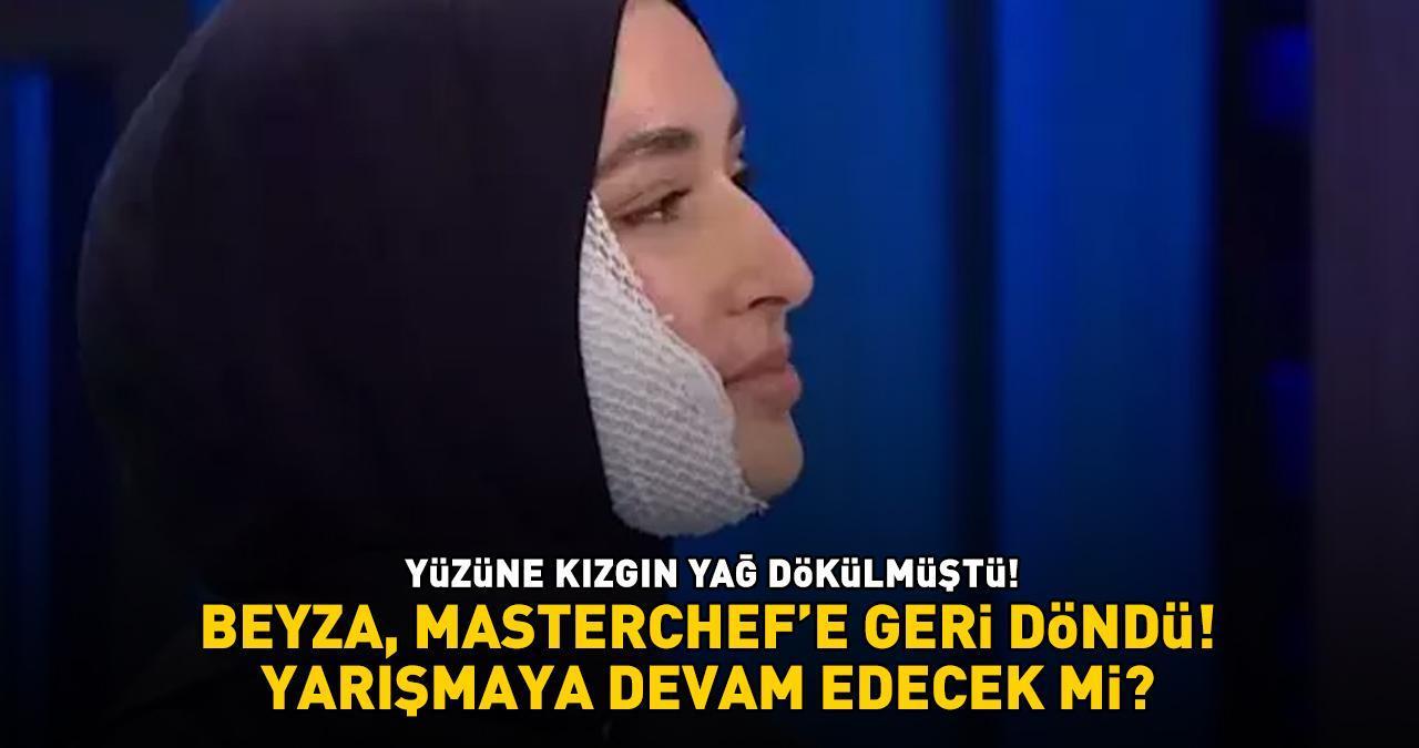 MasterChef Beyza yarışmaya devam edecek mi? Yüzüne kızgın yağ dökülen genç yarışmacı için karar zamanı: 'ÇOK ÖZLEDİM SİZİ'