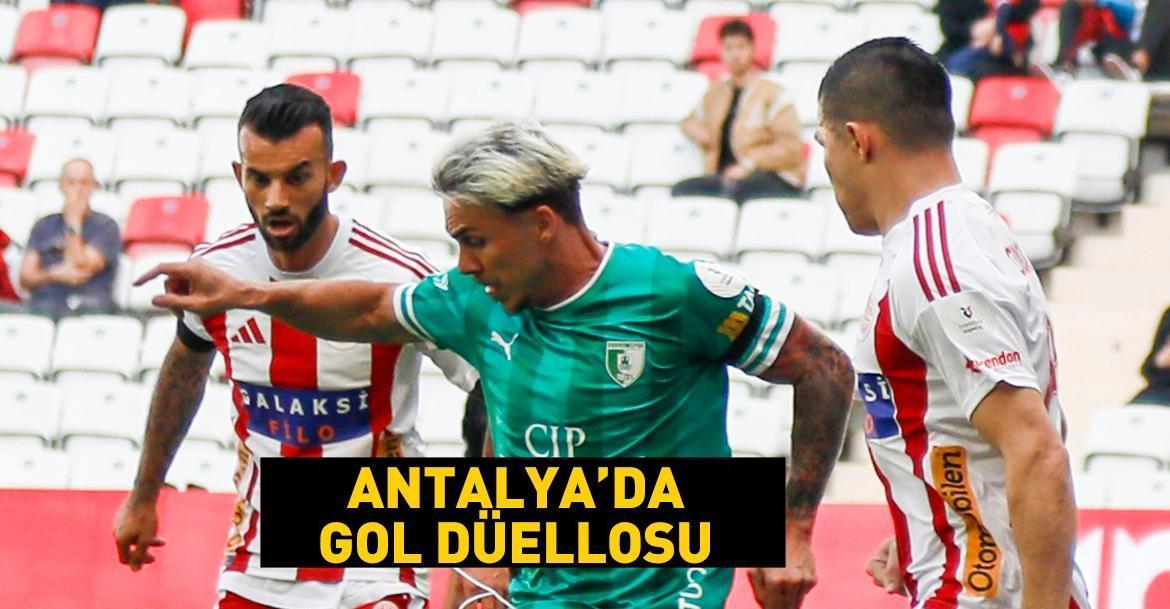 Antalyaspor, Bodrum FK’den 3 puanı 3 golle aldı