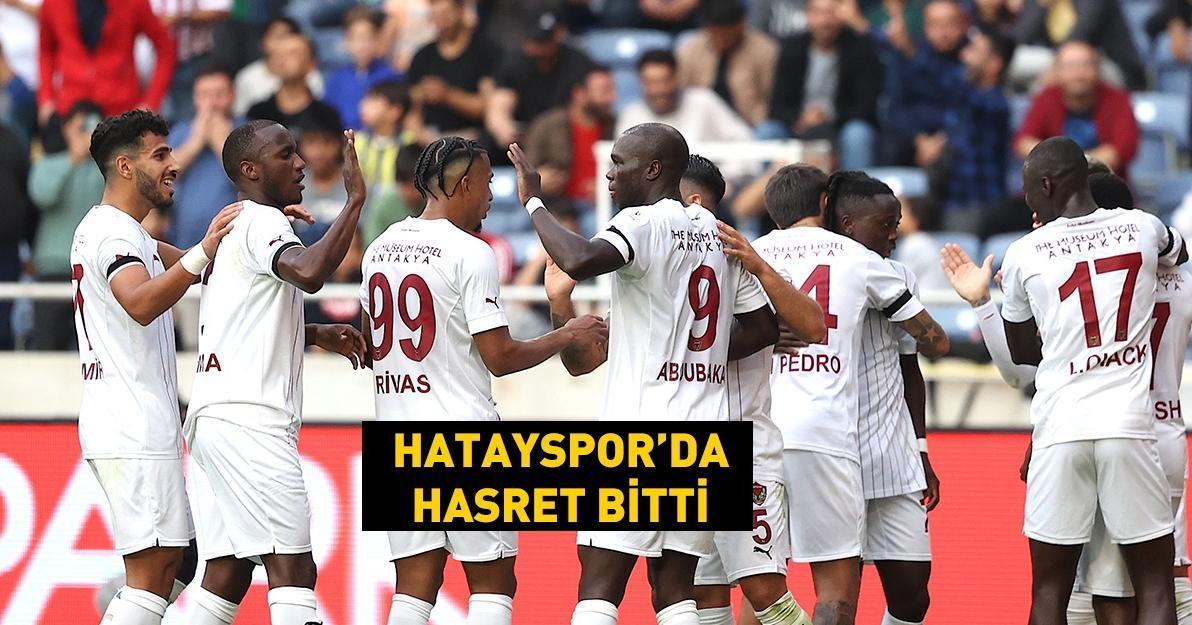 Hatayspor, siftahı Gaziantep FK karşısında yaptı