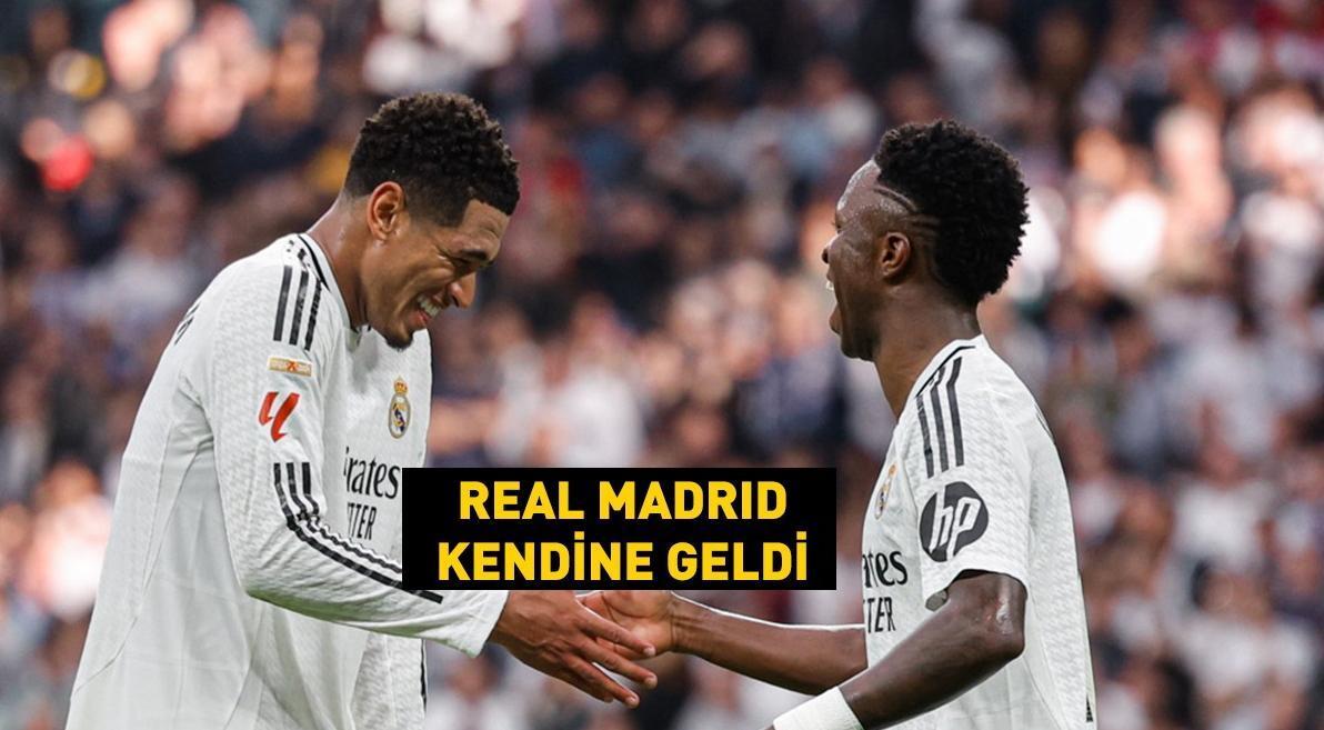 Real Madrid, kötü gidişata dur dedi! Vinicius Junior şov yaptı