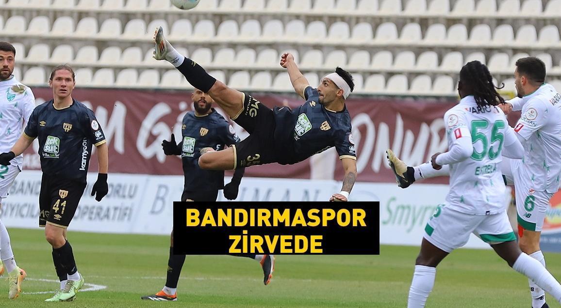 Trendyol 1. Lig’de Bandırmaspor fırtınası