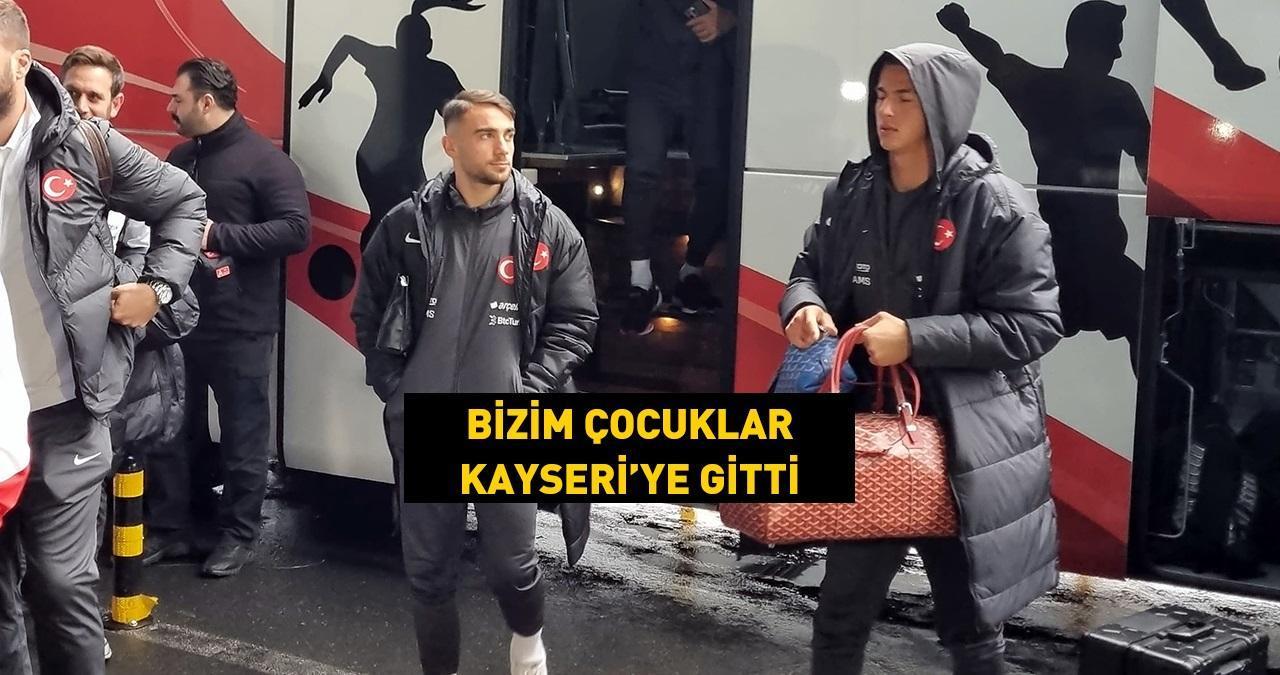 A Millî Takım, Kayseri’ye gitti