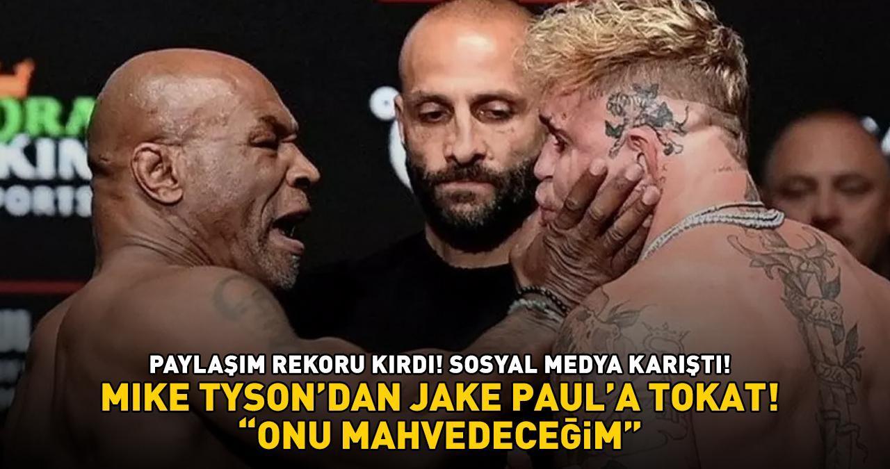 Mike Tyson'dan Jake Paul'a boks maçı öncesi tokat! 'ONU MAHVEDECEĞİM!