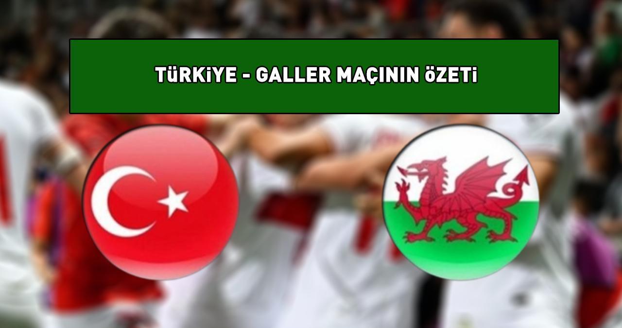 TÜRKİYE - GALLER MAÇ SONUCU | A Milli Takımımız, Galler ile berabere kaldı