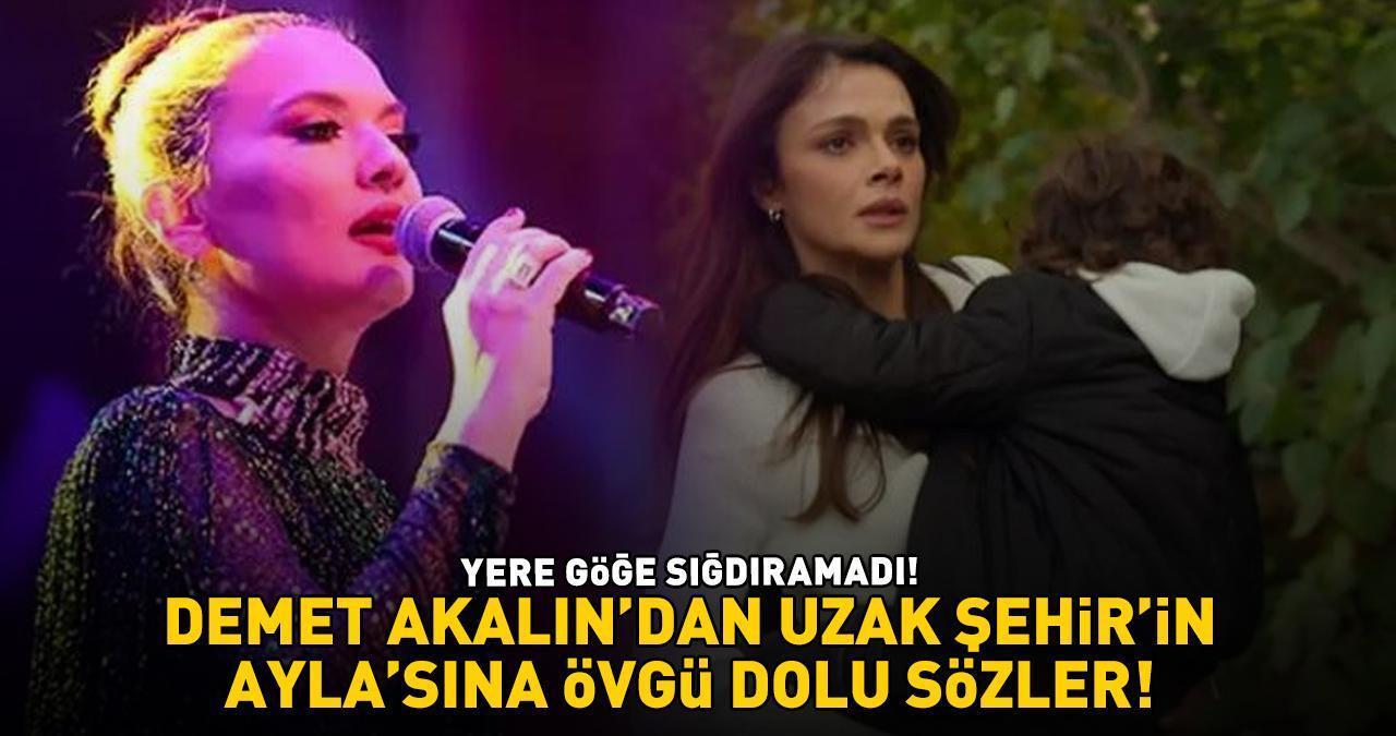 Demet Akalın'dan övgü dolu sözler! Uzak Şehir'in Alya'sı Sinem Ünsal'ı yere göğe sığdıramadı: 'İHTİYACI YOK!'